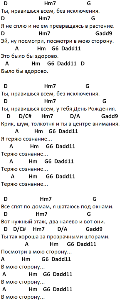 Звери если все пойдет по плану текст