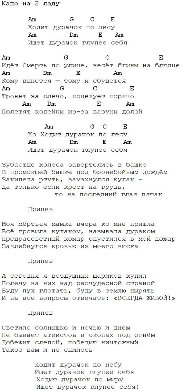 Дурачок аккорды. Дурачок Летов аккорды. Гражданская оборона ОКОРД. Гражданская оборона аккорды. Про дурачка Гражданская оборона аккорды.